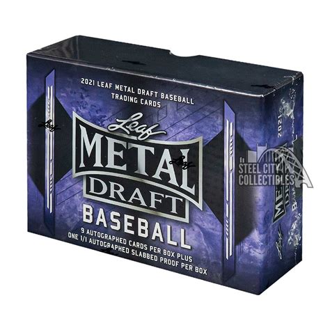 2021 leaf metal draft baseball jumbo box|2021 leaf metal draft box checklist.